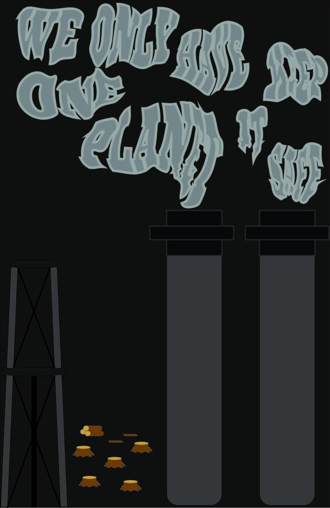 First draft of my climate change poster